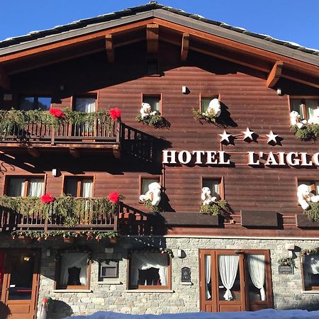 Hotel L' Aiglon Champoluc Esterno foto
