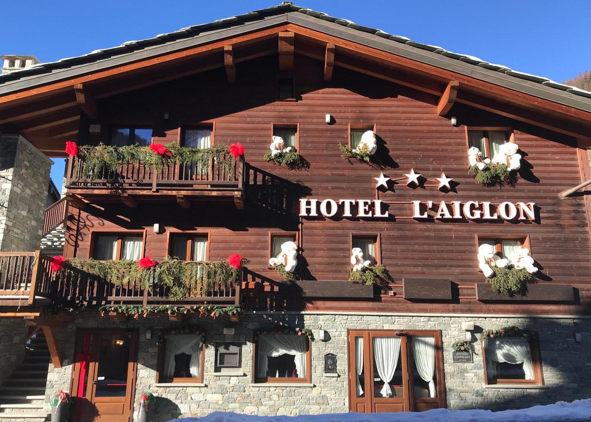 Hotel L' Aiglon Champoluc Esterno foto