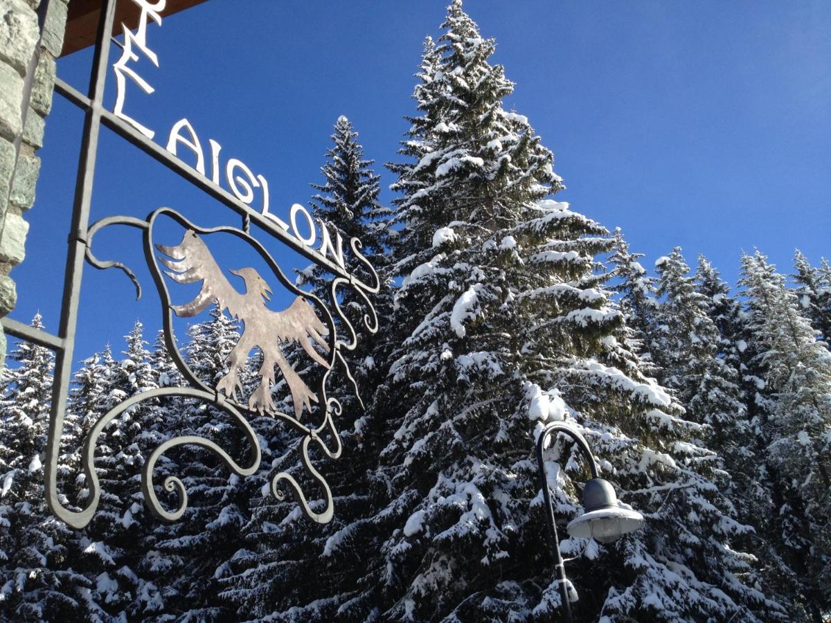 Hotel L' Aiglon Champoluc Esterno foto